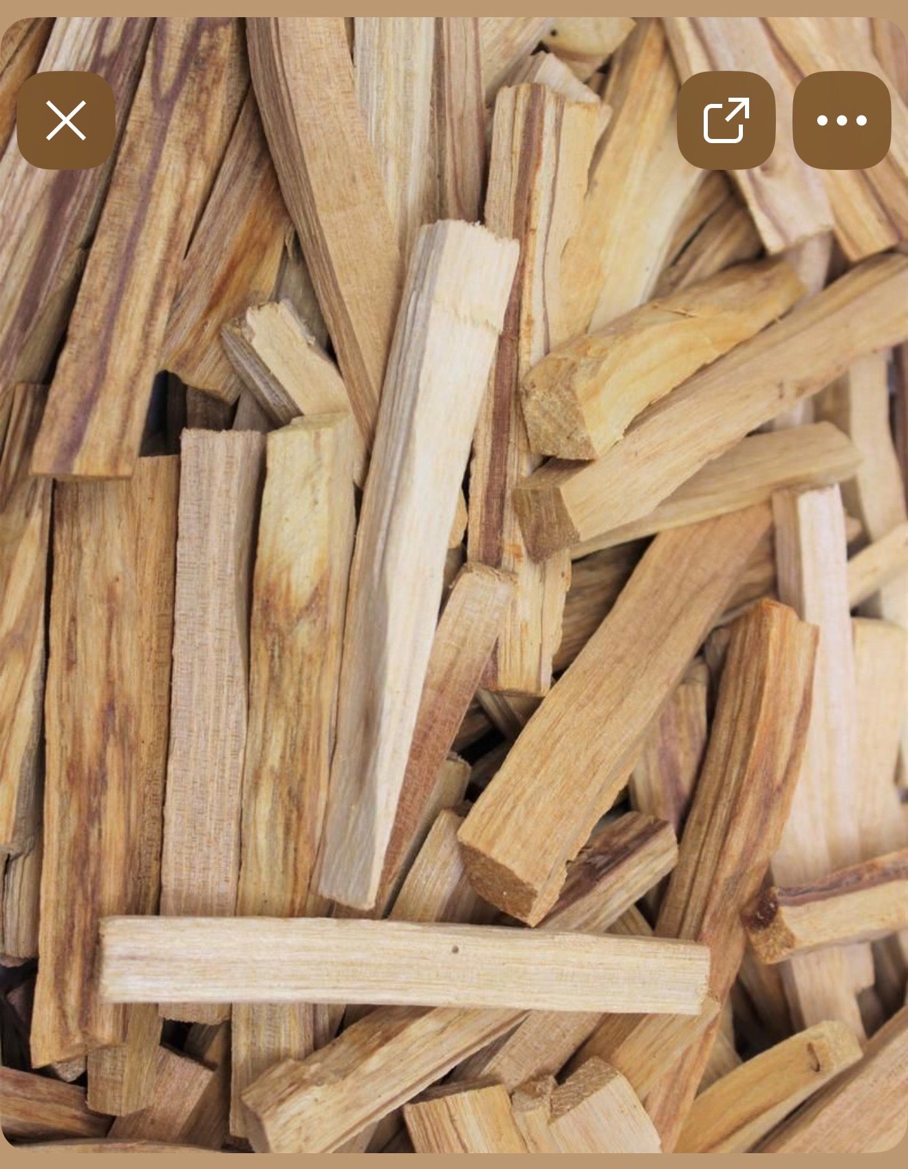 1lb PALO SANTO STICKS